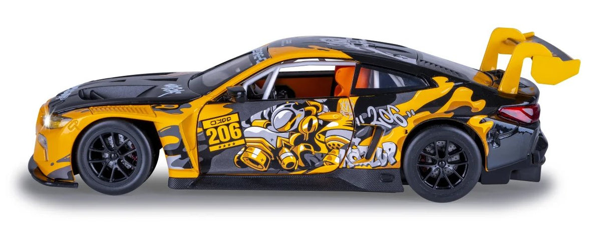 Jamara Bmw M4 Gt3 1:24 Amarillo 3+