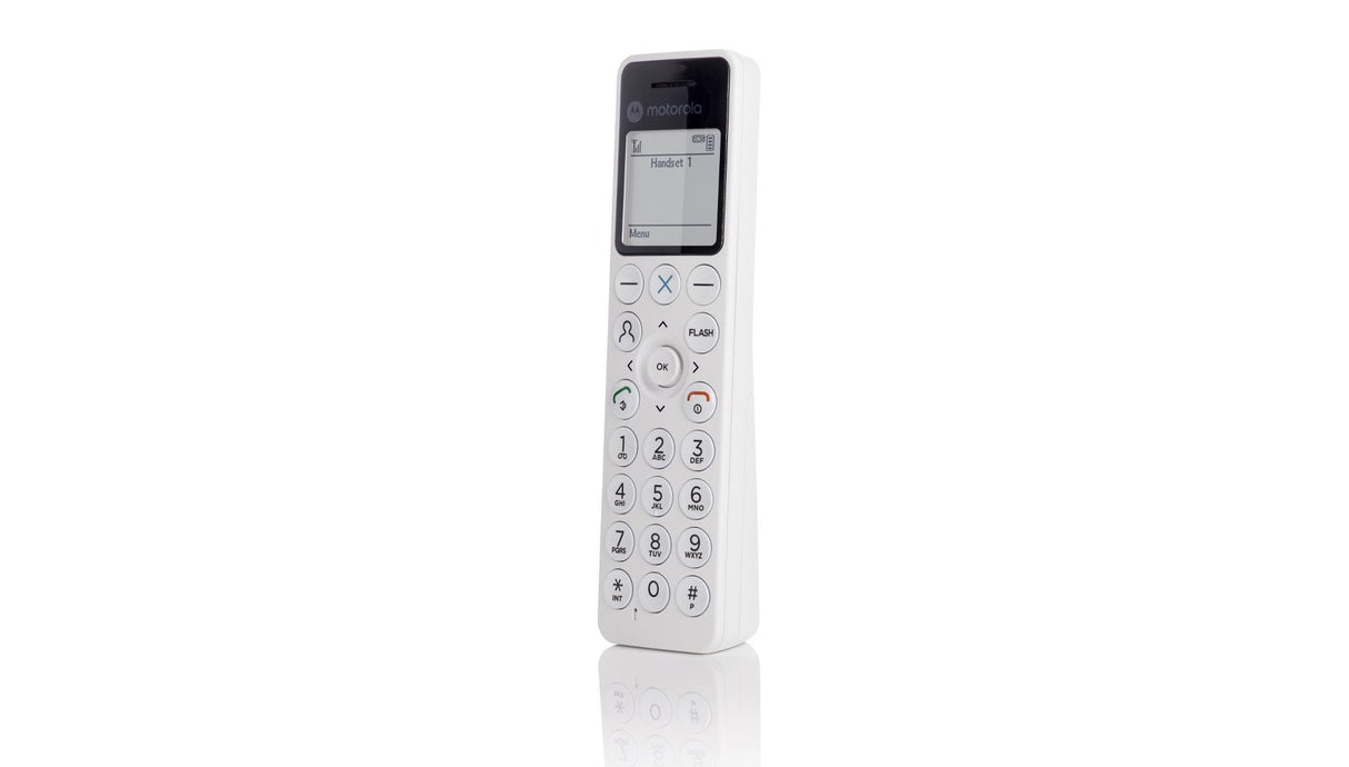 Motorola Dot411  Telefono Inalambrico Dect - Gran Pantalla Lcd - Teclado Retroiluminado - Manos Libres