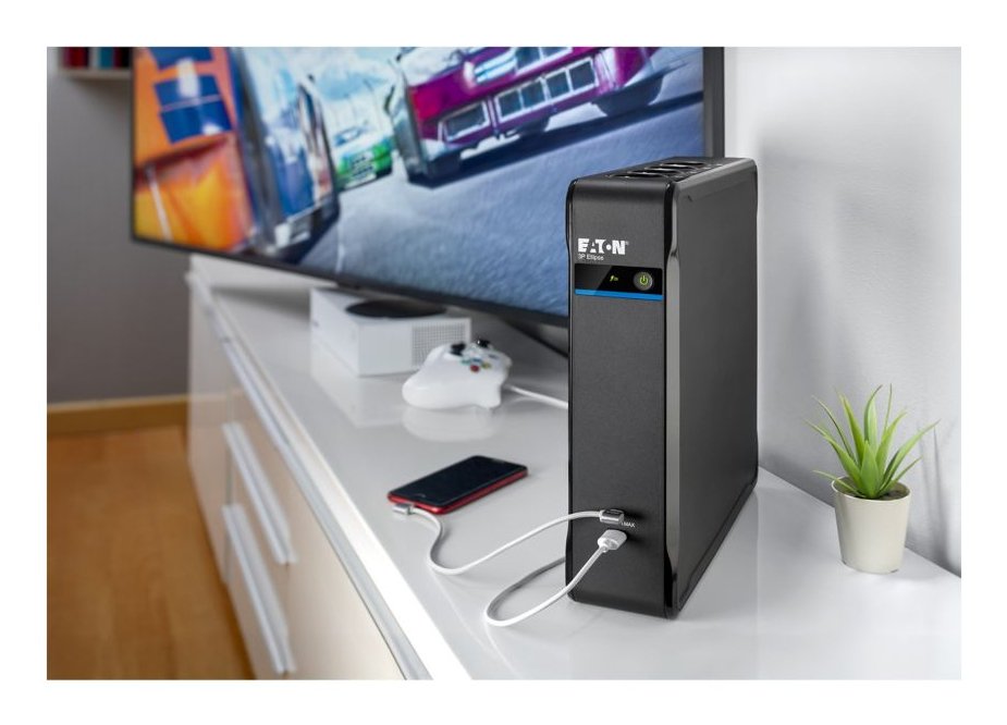 Sai Eaton 3p Ellipse Ups Sistema De Alimentación Ininterrumpida (Ups) En Espera (Fuera De Línea) O Standby (Offline) 1,7 Kva 1040 W 8 Salidas Ac