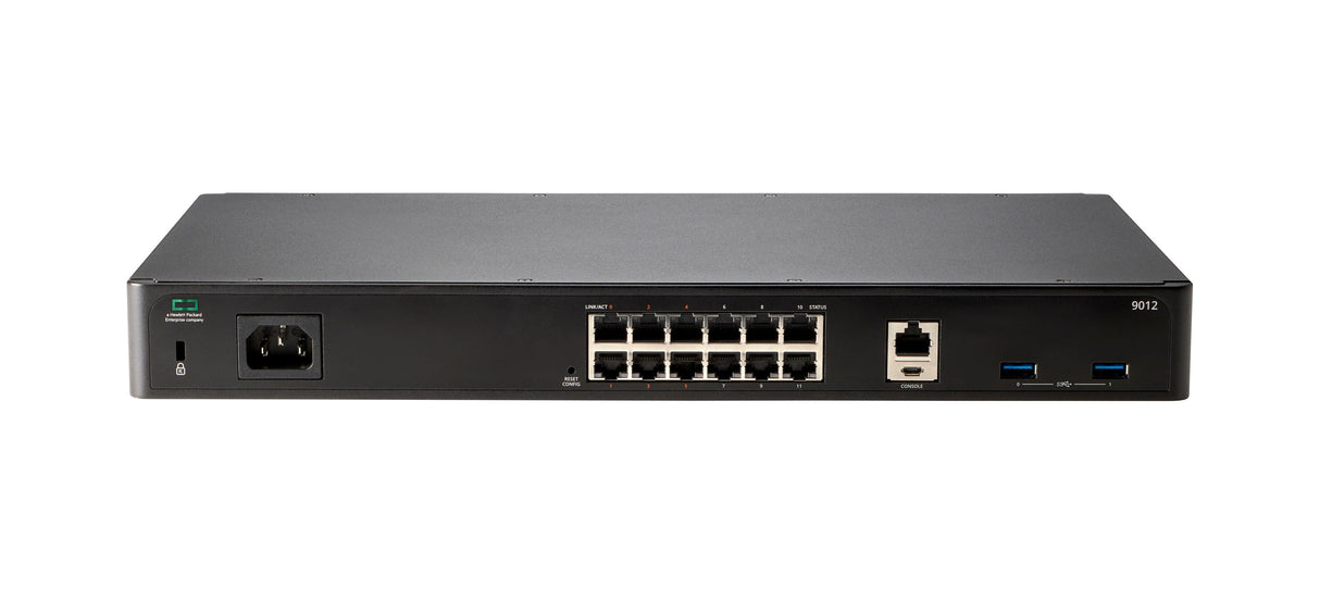EAN 190017325088 - HPE Aruba Networking 9012 (RW) 12xGbE 6xPoE+ Branch 2K Clients - 32 APs Gateway pasarel y controlador 100, imagen 3