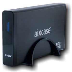 EAN 4260096490291 - aixcase AIX-BL35SU3 Caja de disco duro (HDD) Negro 3.5" imagen 1