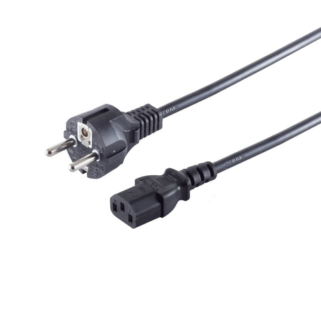 EAN 4017538121882 - S/CONN maximum connectivity 60006-G cable de transmisión Negro 1,8 m CEE 7/7 C13 acoplador imagen 1