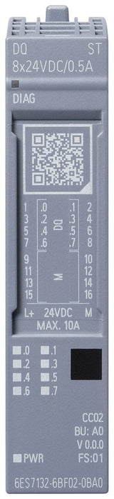 Siem Siemens 6es7132- 6es7132-6bf01-0ba0 6bf01-0ba0 Et 200sp Simatic Digitales