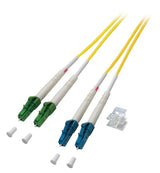 Efb Duplex Cable De Red Lc Apc-Lc Os2 G652d 15m Lszh 2mm Gelb