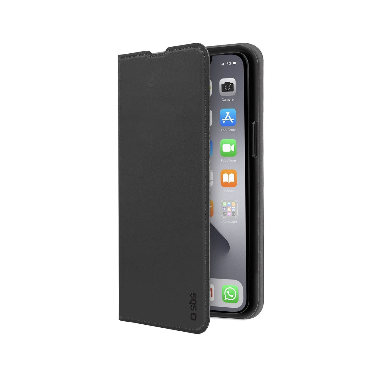 Sbs Book Wallet Lite Iphone 13 Schwarz