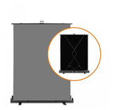 Walimex Pro Roll-Up Panel Hintergrund 155x200cm Grau