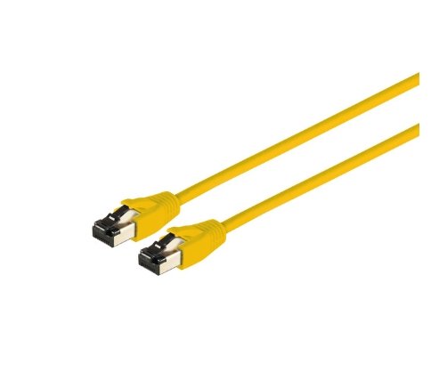 Cable De Red Cat8.1 Rj45 S Ftp Lzsh 5m Amarillo
