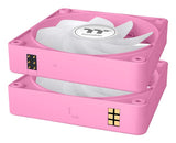 Ventilador Pc Thermaltake Cl-F229-Pl14pk-A Rosa Neón