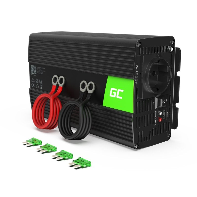 EAN 5902719427879 - Green Cell INV08 adaptador e inversor de corriente Exterior 1000 W Negro imagen 1