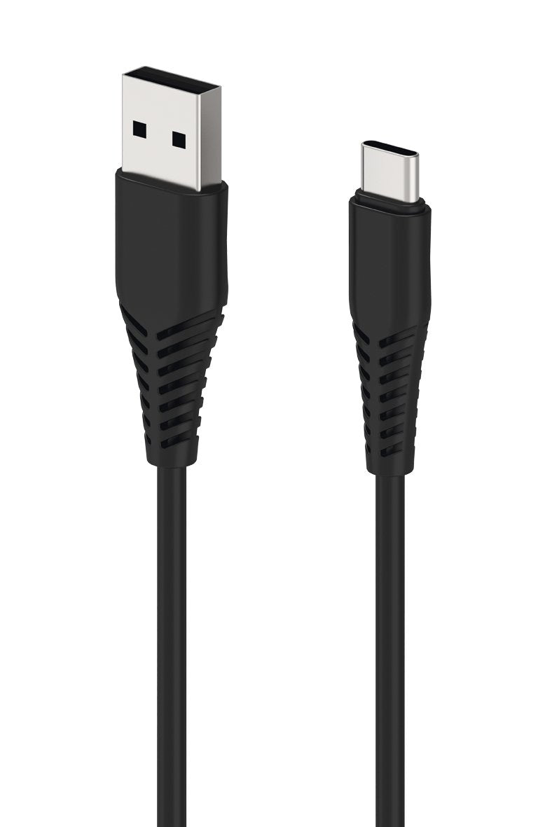 Cable De Carga Usb 2go - Negro - 1m Para Usb Tipo-C