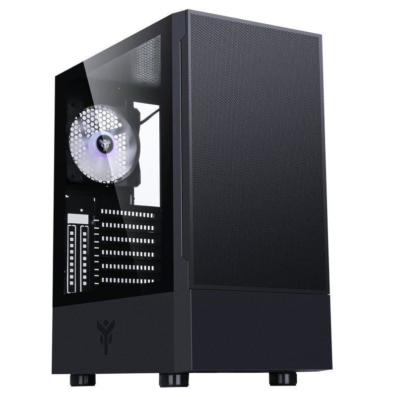 Caja Pc Itek Siisbe 3.0 Midi Tower Negro