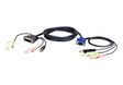 EAN 4719264645068 - ATEN VGA USB to DVI KVM Cable 3m cable para video, teclado y ratón (kvm) Negro, Azul, Verde, Rosa imagen 1