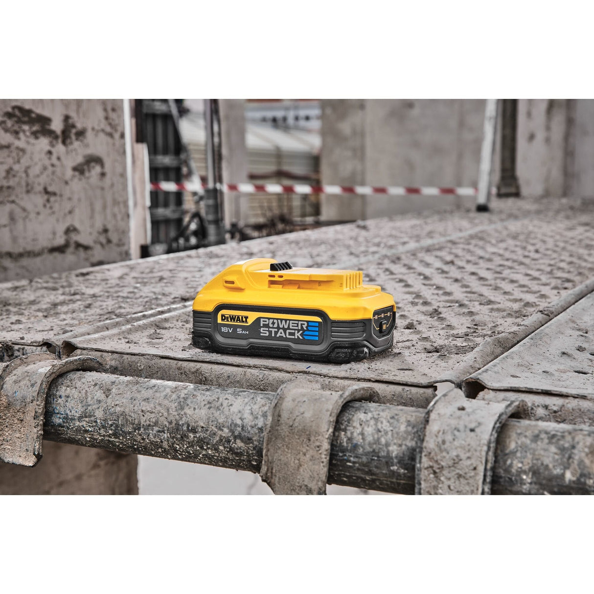 Batería Dewalt Powerstack Dcbp518, 18volt 5ah Amarillo/Negro Dcbp518-Xj