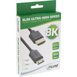 Inline Cable Slim Ultra High Speed Hdmi Am/Cm (Mini) 8k4k Negro 0,5 M