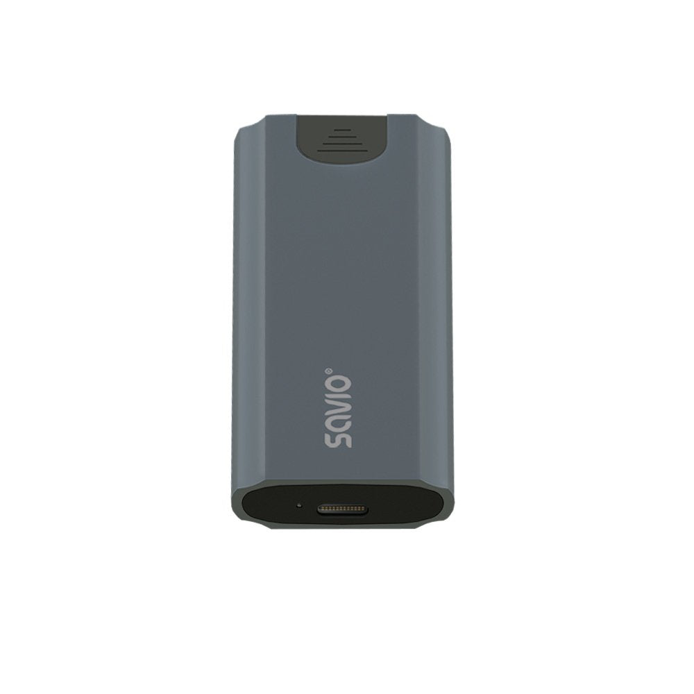 Carcasa Para Unidad Externa Savio M.2 Ssd Nvme, Usb-C 3.1, Ak-67, Gris