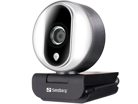 EAN 5705730134128 - Sandberg 134-12 cámara web 2 MP 1920 x 1080 Pixeles USB 2.0 Negro, Plata imagen 1