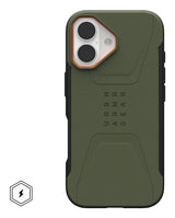 EAN 840283923111 - Urban Armor Gear 114547117297 funda para teléfono móvil 16 cm (6.3") Oliva, Naranja imagen 2
