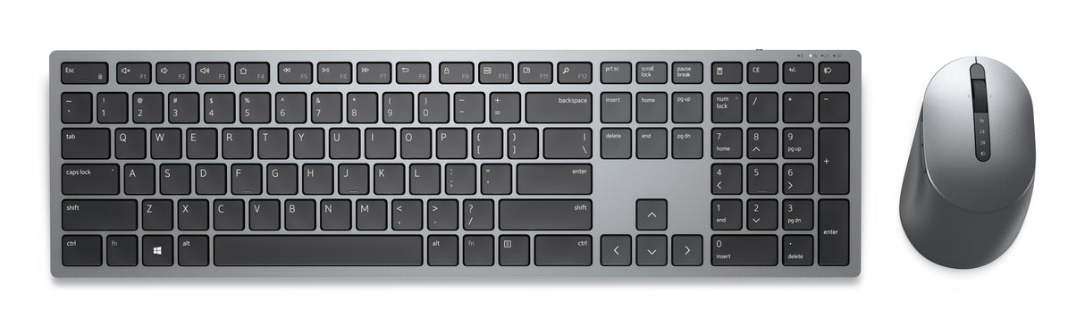 EAN 5397184357552 - DELL KM7321W teclado Ratón incluido Oficina RF Wireless + Bluetooth Gris, Titanio imagen 1