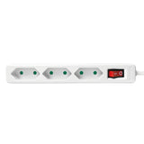 EAN 4052792049541 - LogiLink LPS230 base múltiple 1,5 m 3 salidas AC Interior Blanco imagen 2