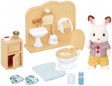 Epoch Sylvanian Families - Schokoladenhasen Bruder Badezimmer Set 5015