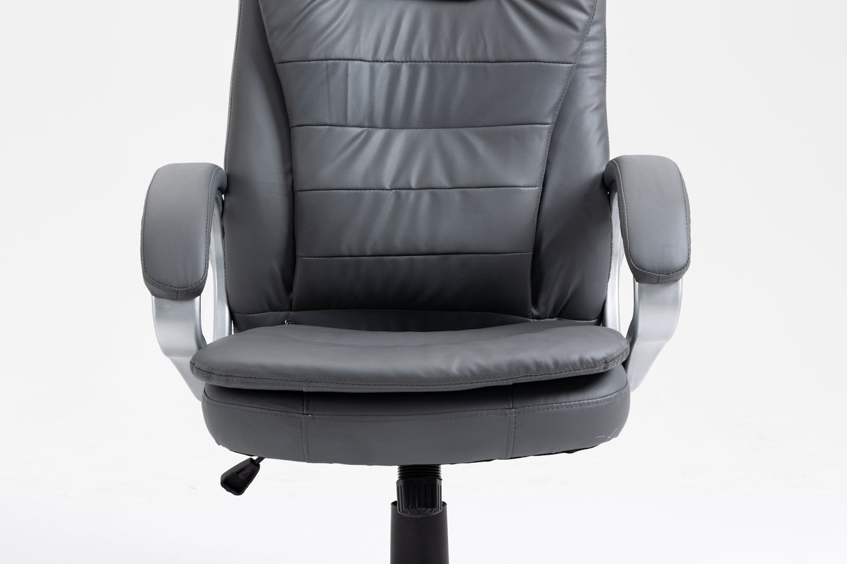 Silla  Activejet De Oficina Calefactable Con Masaje Yk7304 Gris