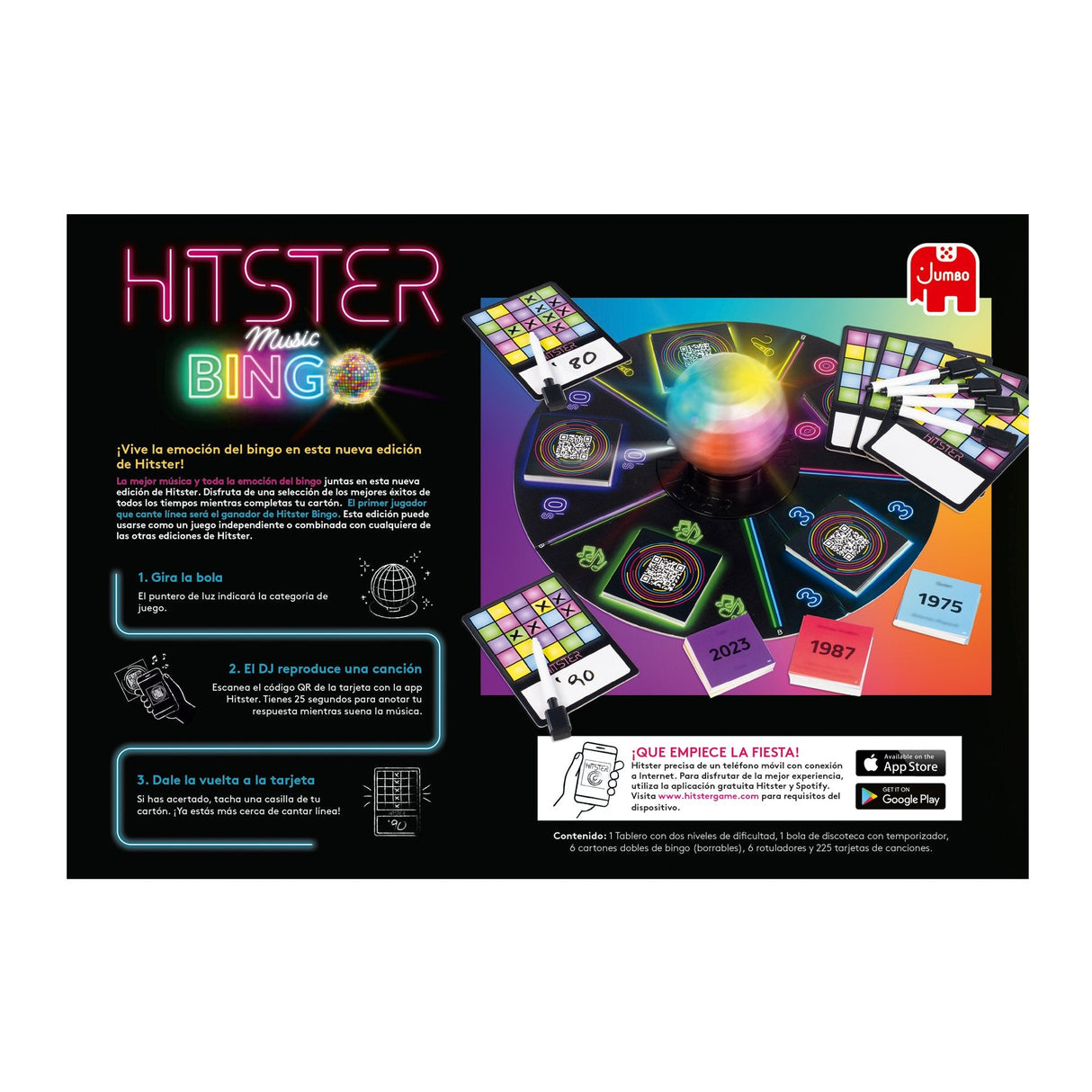 Juego De Mesa Diset Hitster Bingo