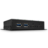 EAN 4002888430944 - Lindy 43094 hub de interfaz USB 3.2 Gen 2 (3.1 Gen 2) Type-C 10000 Mbit/s Negro imagen 1