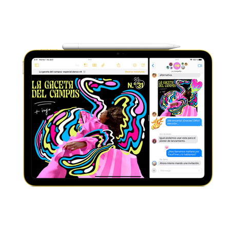EAN 0195950088618 - Apple iPad 512 GB 27,9 cm (11") Wi-Fi 6 (802.11ax) iPadOS 18 Amarillo imagen 4