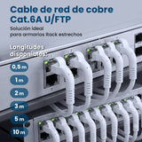 EAN 5906168638961 - Extralink Kat.6A U/FTP 0.5m 1Gbps Biały | Patchcord LAN | Miedź Kabel sieciowy skrętka, łamana końcówka ( imagen 20