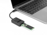 Delock Convertidor Combo Para M.2 Nvme Pcie O Sata Ssd Con Usb Type-C 10 Gbps