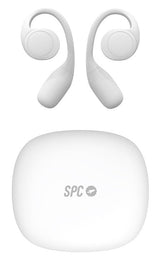 Auriculares Deportivos Bluetooth Spc Ether 2 Sense Con Estuche De Carga Autonomía 8h Blancos