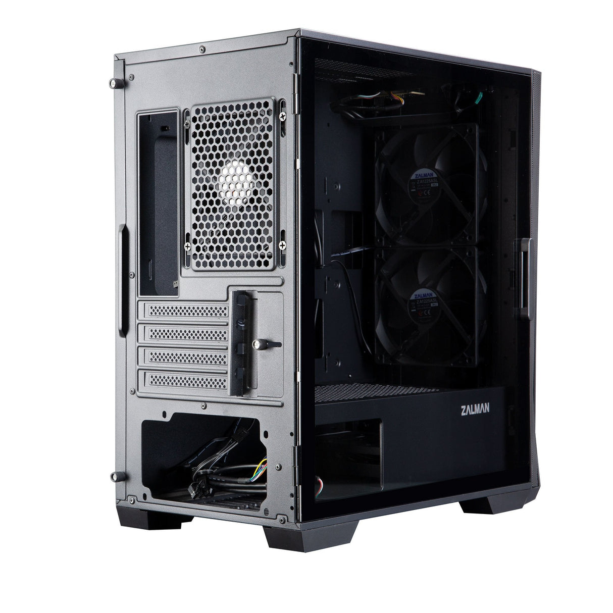 Caja Pc Zalman Z1 Iceberg Black Carcasa De Ordenador Mini Tower Negro