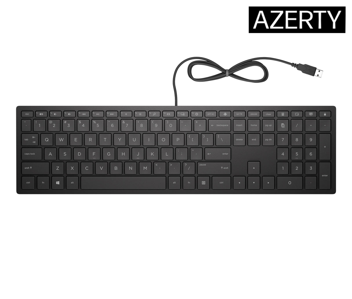 Teclado Hp Pavilion 300 Negro - Español