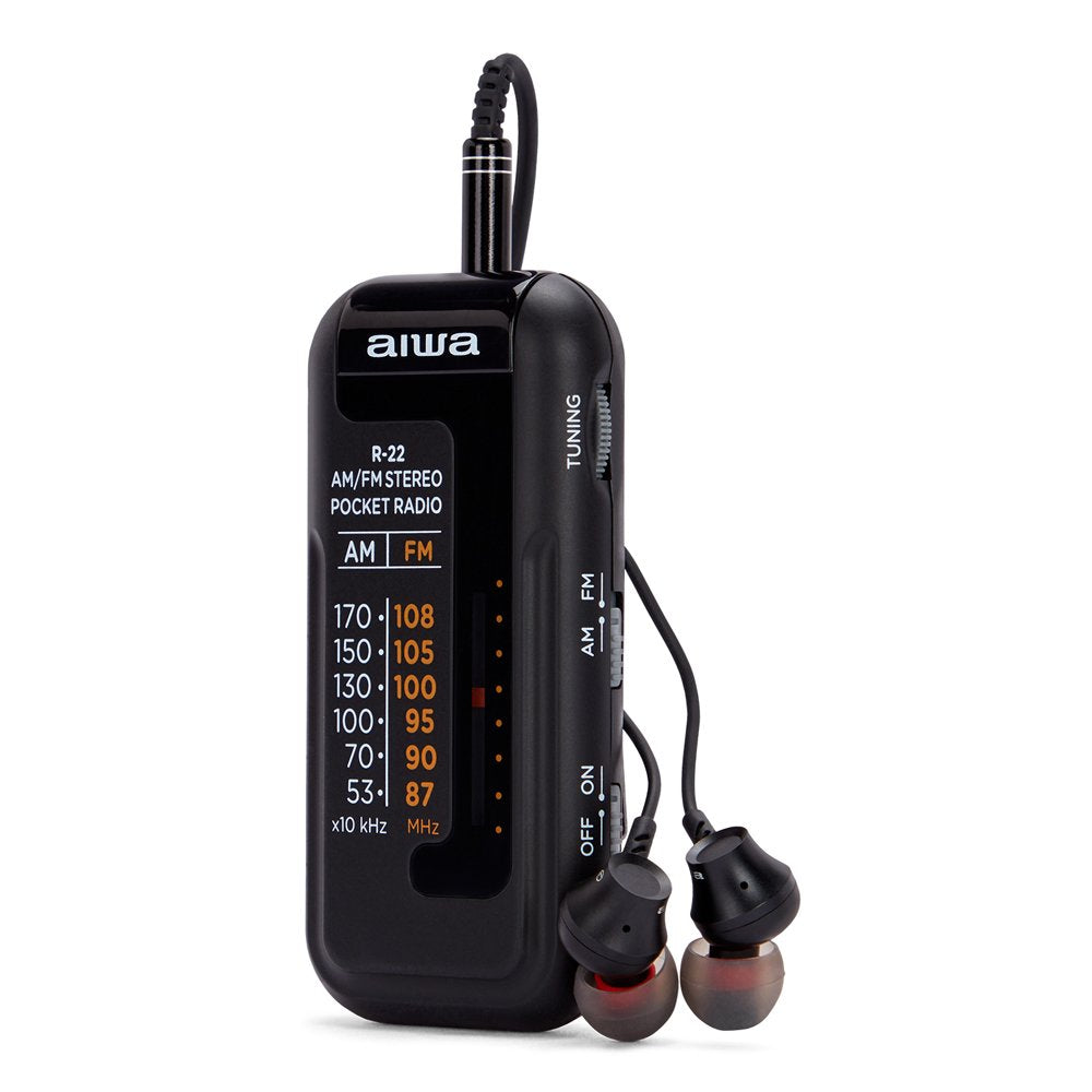 Radio Portátil Aiwa R-22bk Negra