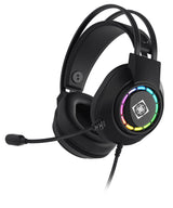 Deltaco Dh220 Gaming Headset Usb Stereo Rgb Schwarz