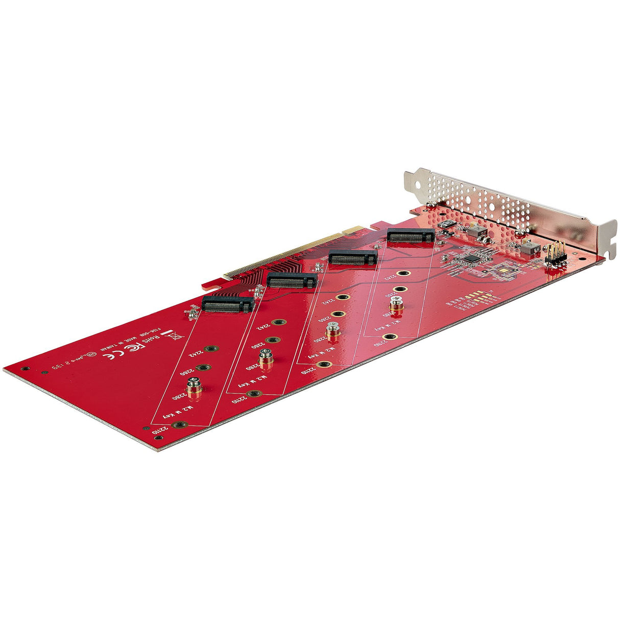 EAN 0065030895606 - StarTech.com QUAD-M2-PCIE-CARD-B tarjeta y adaptador de interfaz Interno M.2 imagen 2