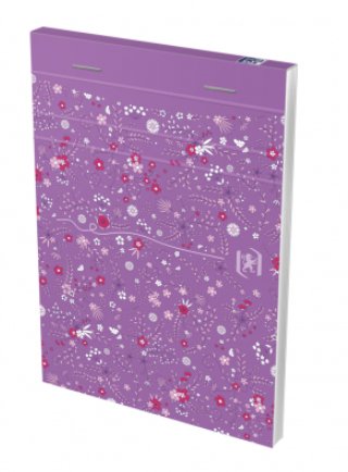 Elba Oxford Floral - Block - A6 (105 X 148 Mm) - 80 Hoja / 160 Páginas