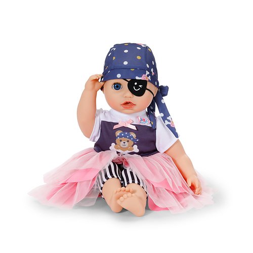 Zapf Creation Baby Born® Conjunto Niña Pirata 43cm, Accesorios Para Muñecas 839737