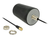 Lora Antenne 868mhz Sma Stecker 0 Dbi Omnidirektional (Rg-174, 3m) Zur Dachmontage Outdoor Schwarz
