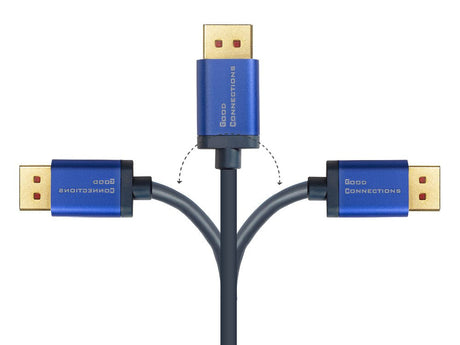 EAN 4014619709038 - Alcasa 4814-SF020B cable DisplayPort 2 m Azul imagen 5
