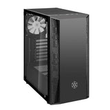 Caja Pc Silverstone Fara B1 Rgb Cristal Templado