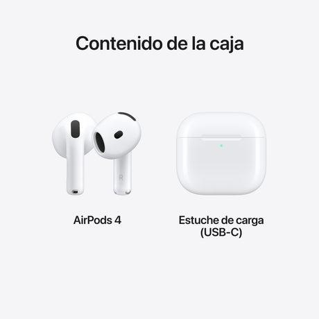 EAN 0195949688591 - Apple AirPods 4 Auriculares True Wireless Stereo (TWS) Dentro de oído Llamadas/Música/Deporte/Uso diario  imagen 8