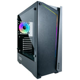 Caja Pc Azza Apollo 430 Midi Tower Vidrio Templado Negro
