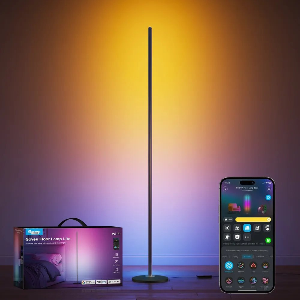 EAN 6974316996835 - Govee H8076 Lámpara de pie inteligente Wi-Fi/Bluetooth imagen 4