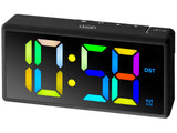 Reloj Digital Trevi Ec886 Lcd Grande Negro