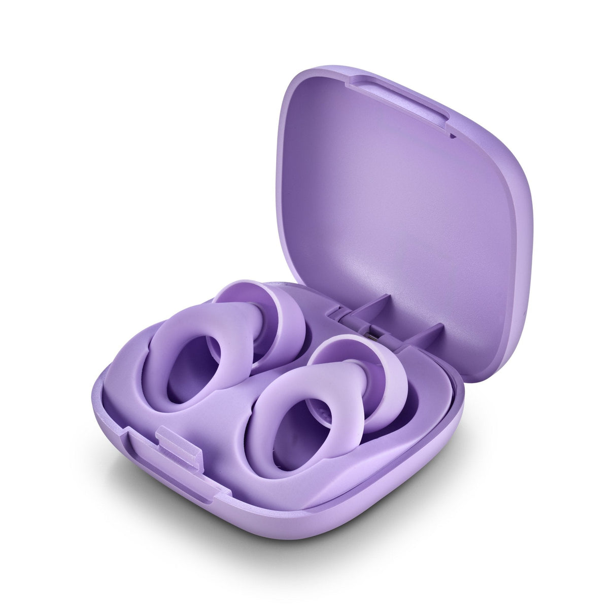 Tapones De Silicona Ngs Para Los Oidos Incluye Funda Y 4 Almohadillas Purple