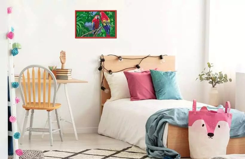 Pintura De Ravensburger Para Números - Partidos Coloridos 23770