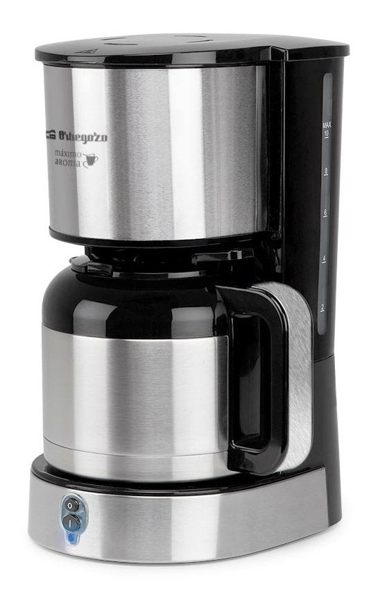 Cafetera De Goteo Orbegozo Cg 5020 12 Tazas Plata