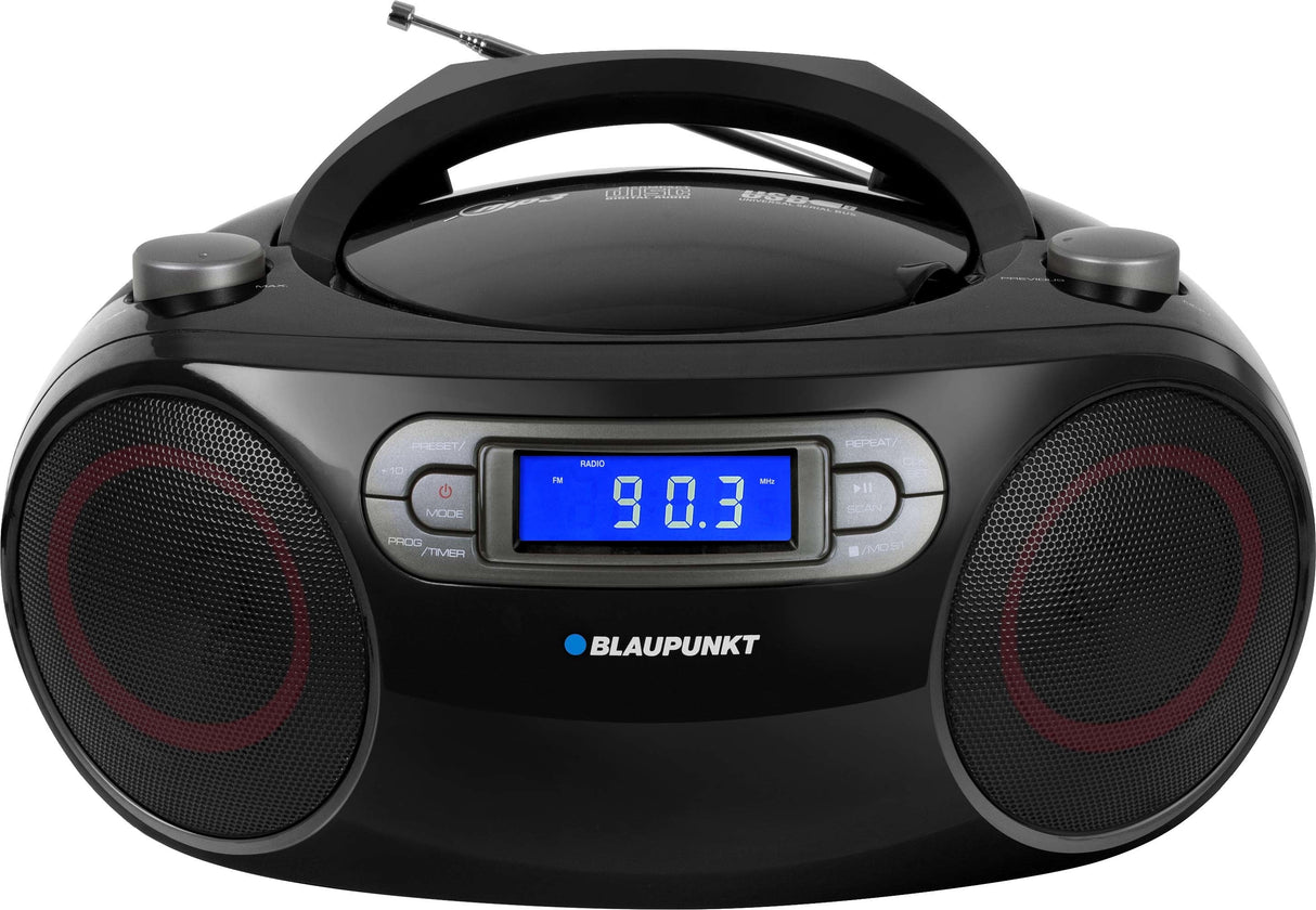 Radio Blaupunkt Bb18bk Reproductor De Cd Portátil Negro