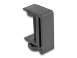 Delock 18449 Soporte Para Auriculares Ajustable Para Colocar En Escritorio, Aluminio, Negro